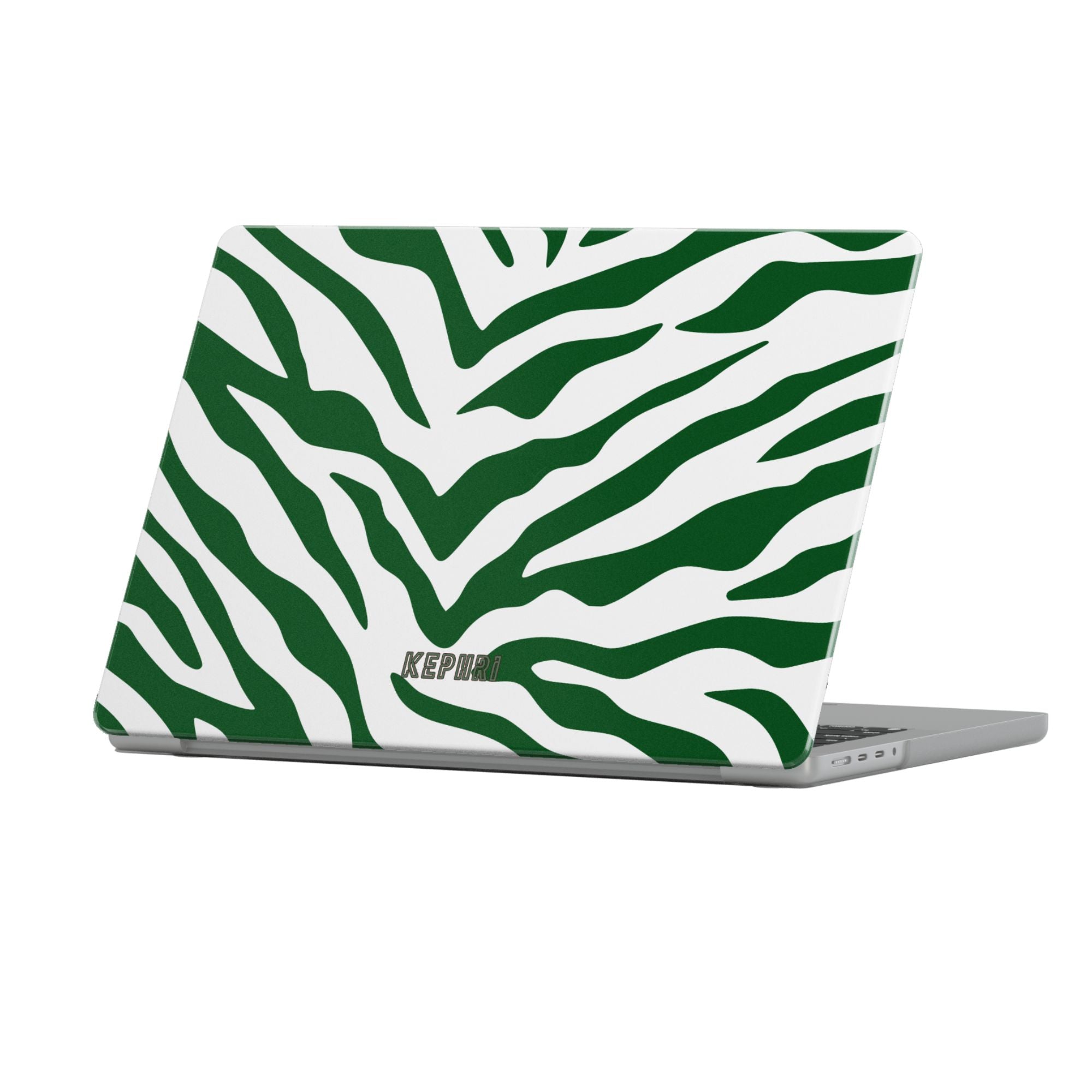 Verdant Stripes Macbook Case