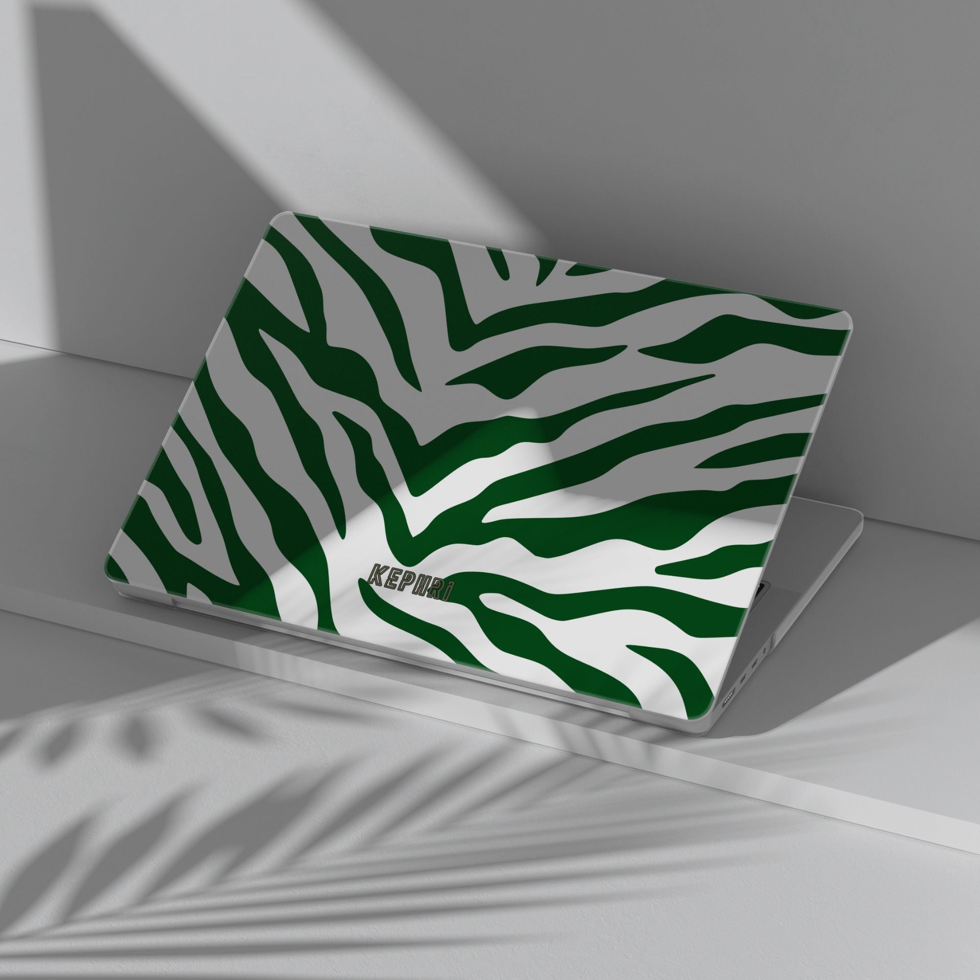 Verdant Stripes Macbook Case